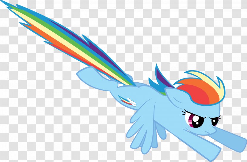 Rainbow Dash My Little Pony Flight Transparent PNG