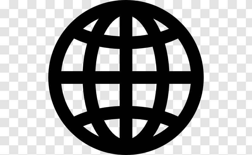 Globe Earth Symbol World Grid Transparent PNG