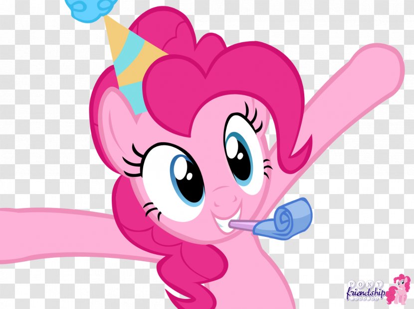 Pinkie Pie Pony Applejack Rarity Birthday - Frame Transparent PNG