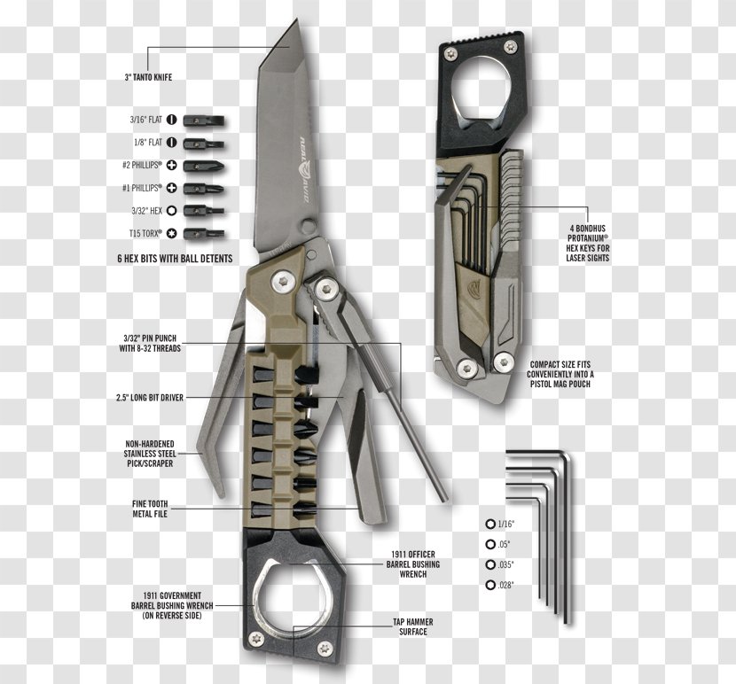 Knife Multi-function Tools & Knives Firearm Handgun Pistol - Cold Weapon Transparent PNG