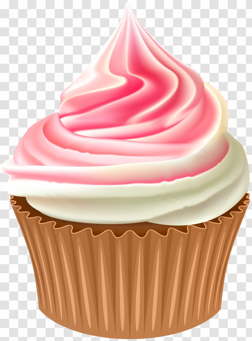 Cupcake Icing Illustration - Frosting - Transparent Clip Art Image Transparent PNG