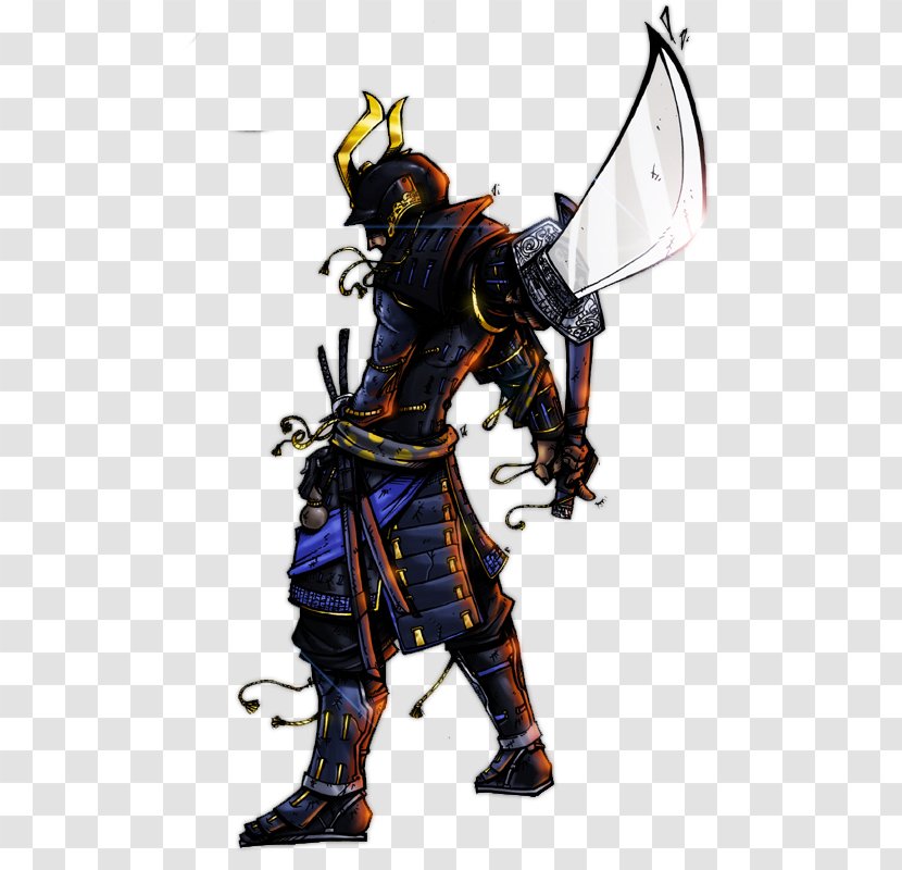 Samurai Tattoo Japanese Armour Art Warrior - Fictional Character Transparent PNG