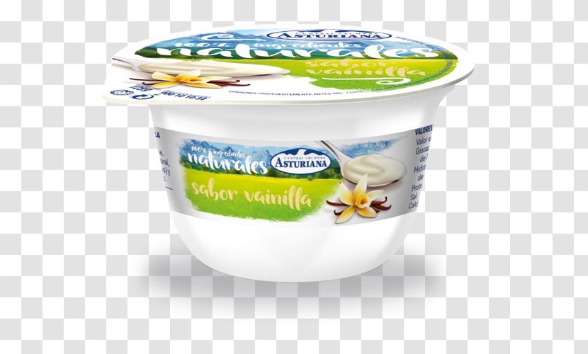 Crème Fraîche Milk Flavor Yoghurt Asturias - Dairy Product Transparent PNG