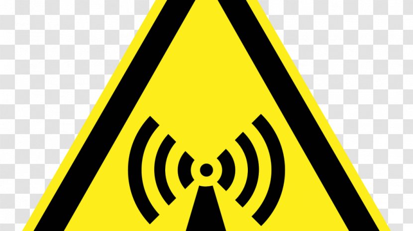 Non-ionizing Radiation Hazard Symbol Warning Sign Transparent PNG