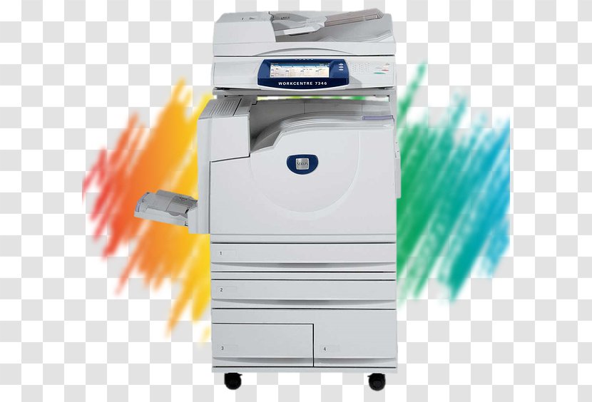 Photocopier Paper Xerox Printing Printer - Multifunction Transparent PNG