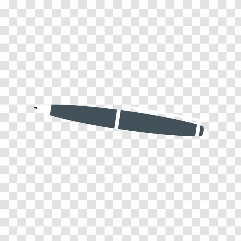 Angle Font - Rectangle - Gray Ballpoint Pen Transparent PNG