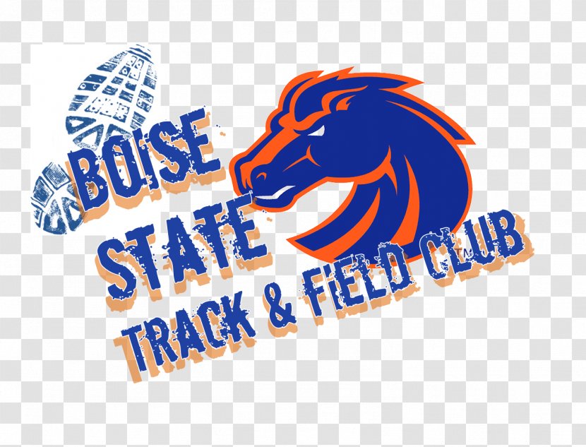 Boise State University Broncos Football Track & Field Javelin Throw Logo - Sport - Meet Fall Transparent PNG