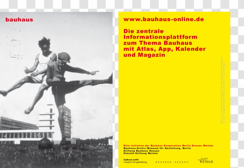 Bauhaus Archive Barbican Centre Dessau Foundation - Human Behavior - Design Transparent PNG