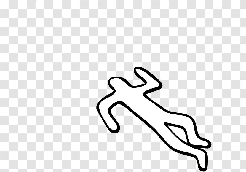 Crime Scene Clip Art - Police Officer - Dead Cartoon Transparent PNG