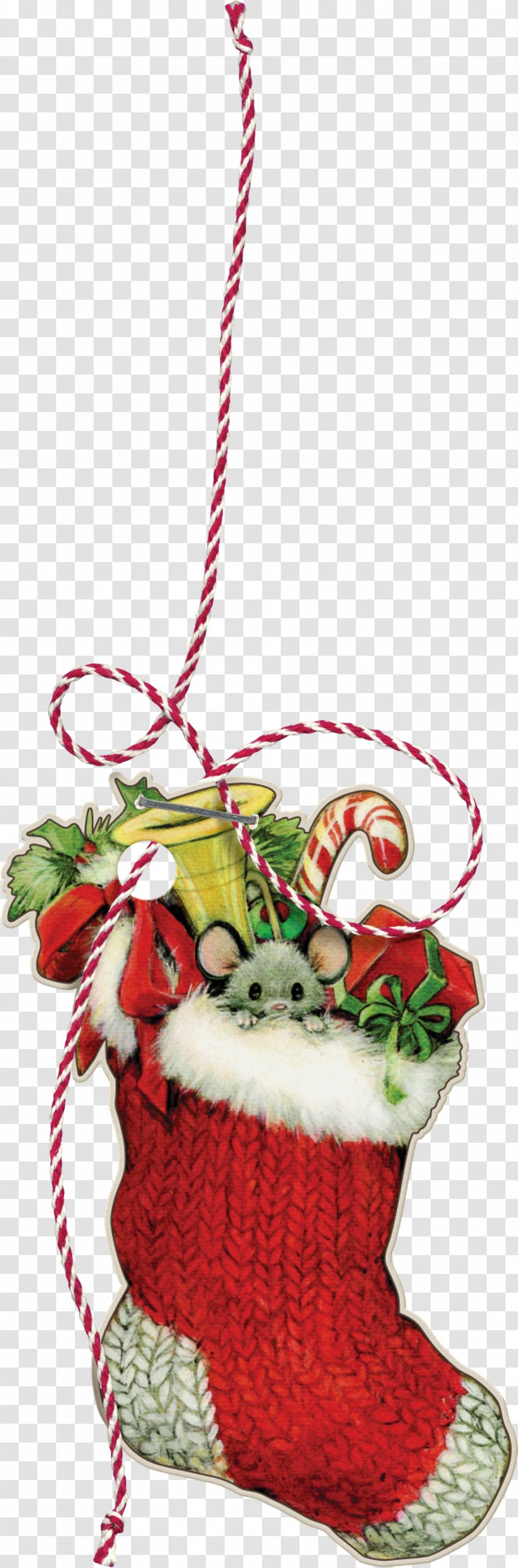 Christmas Ornament - Decoration - Socks Transparent PNG
