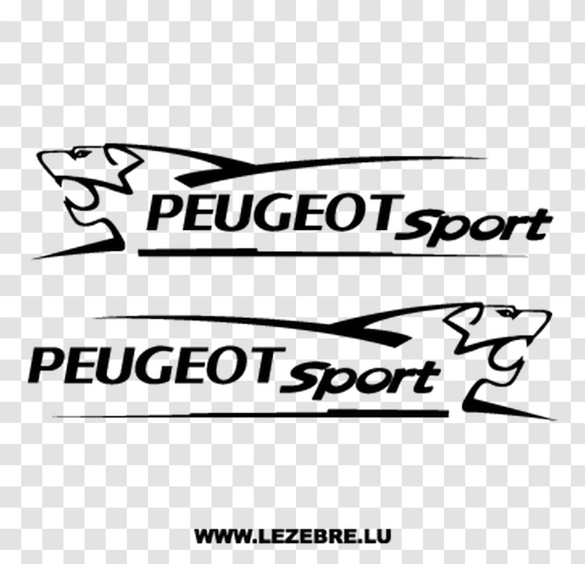 Sticker Decal Brand Logo Peugeot - Area - 206 Transparent PNG