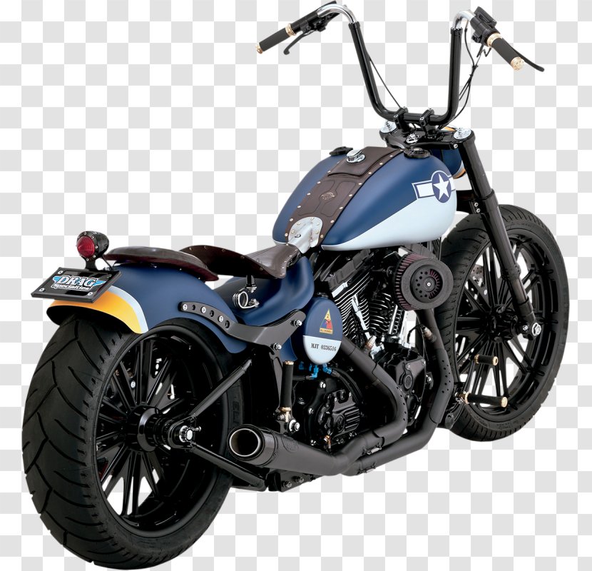 Exhaust System Air Filter Motorcycle Harley-Davidson Softail - Fishtail Transparent PNG
