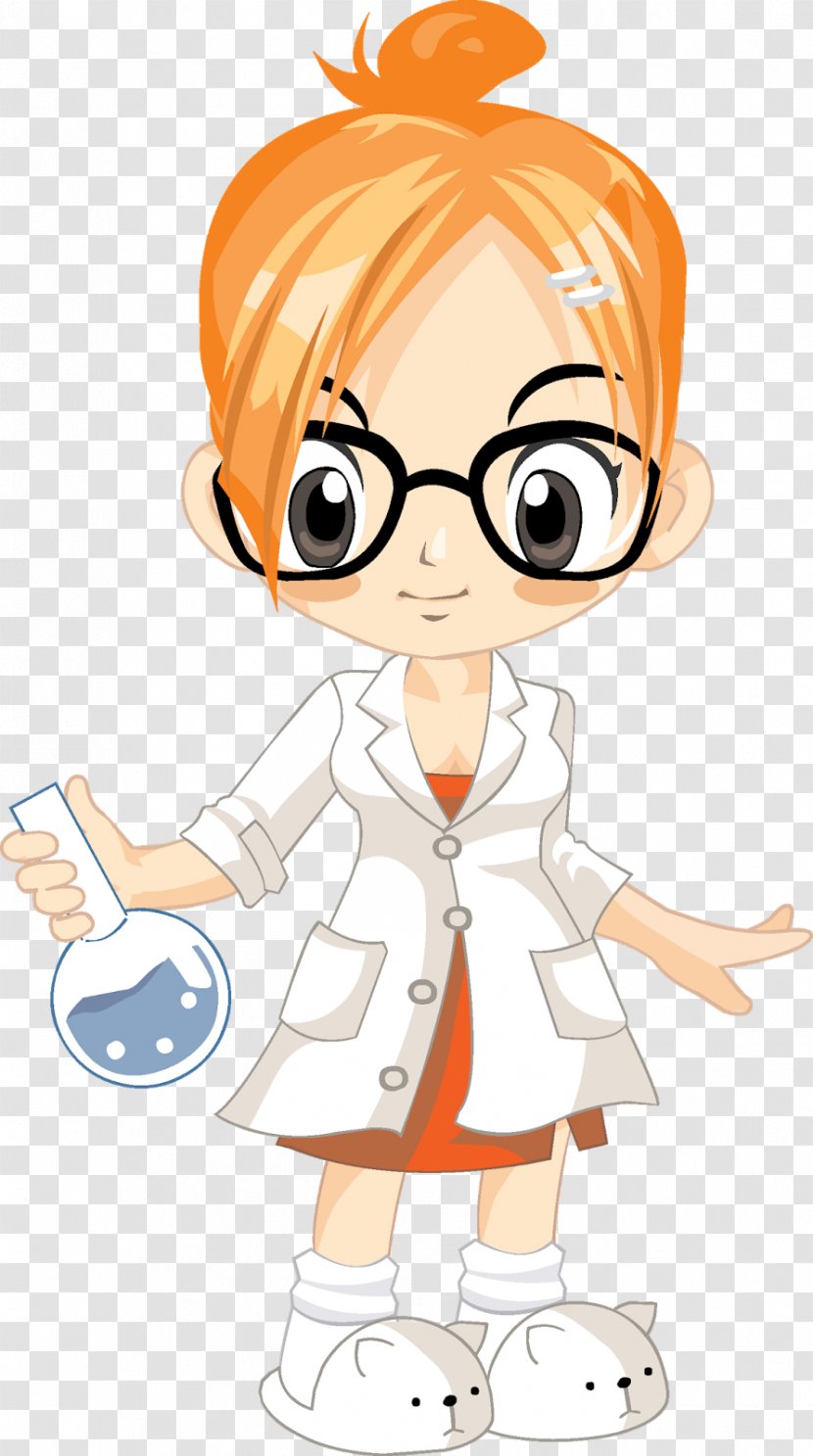 Laboratory Science Chemistry Clip Art - Frame - Cartoon Character Transparent PNG