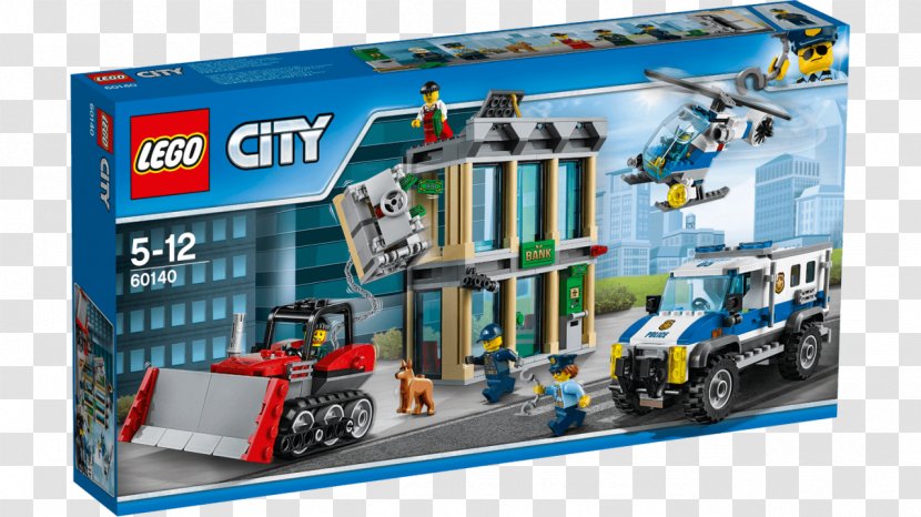 Lego City Toy Minifigure The Group - Bulldozer Transparent PNG