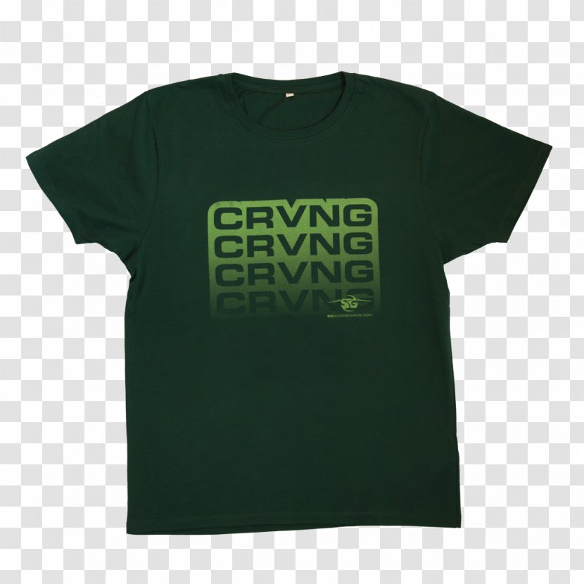 T-shirt Logo Green Sleeve Font - Active Shirt Transparent PNG