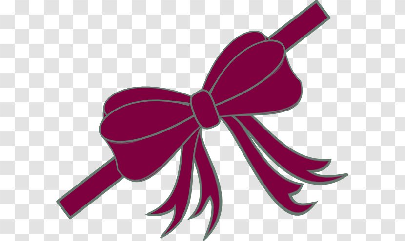 Paper Clip Art Ribbon Gift Christmas Day - Bag - BROWN RIBBON Transparent PNG