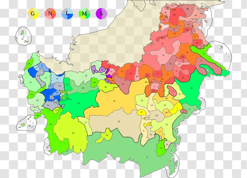 Borneo–Philippine Languages Deyah Language Lawangan - World - Map Transparent PNG