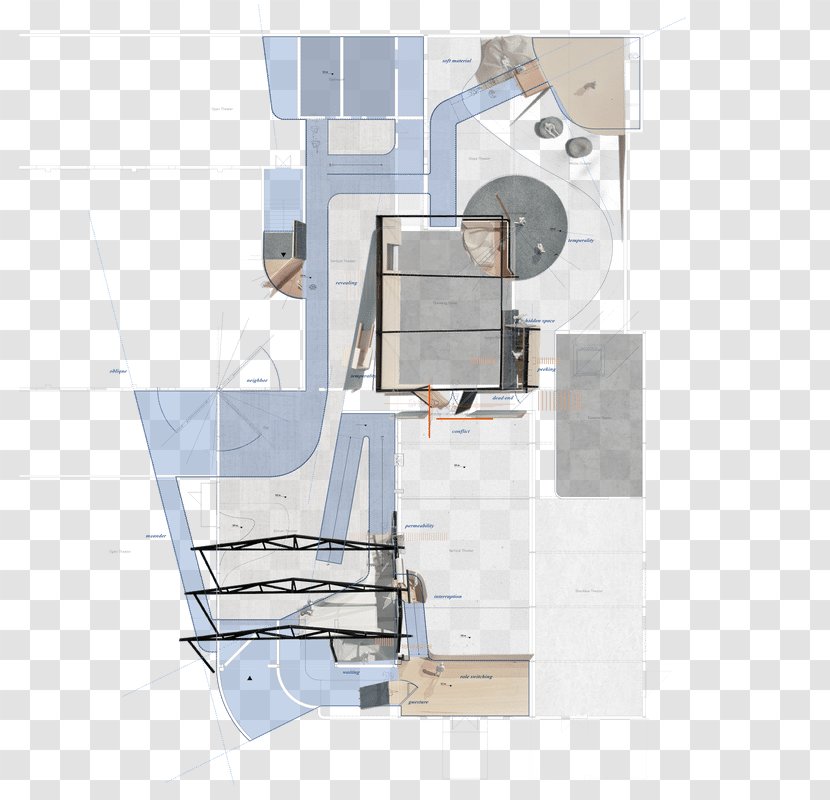 Furniture Floor Plan - Design Transparent PNG