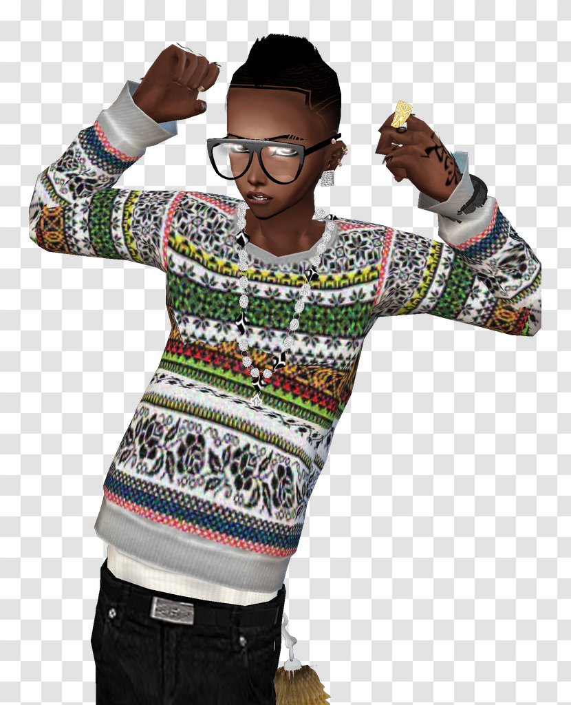 T-shirt Shoulder Sweater Sleeve Outerwear Transparent PNG