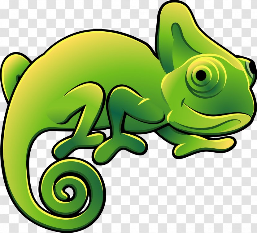 Chameleons Lizard Clip Art - Vertebrate Transparent PNG