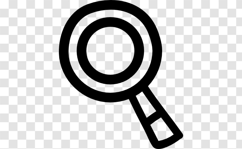 Magnifying Glass Zooming User Interface - Magnifier - Hand Drawn Ring Transparent PNG