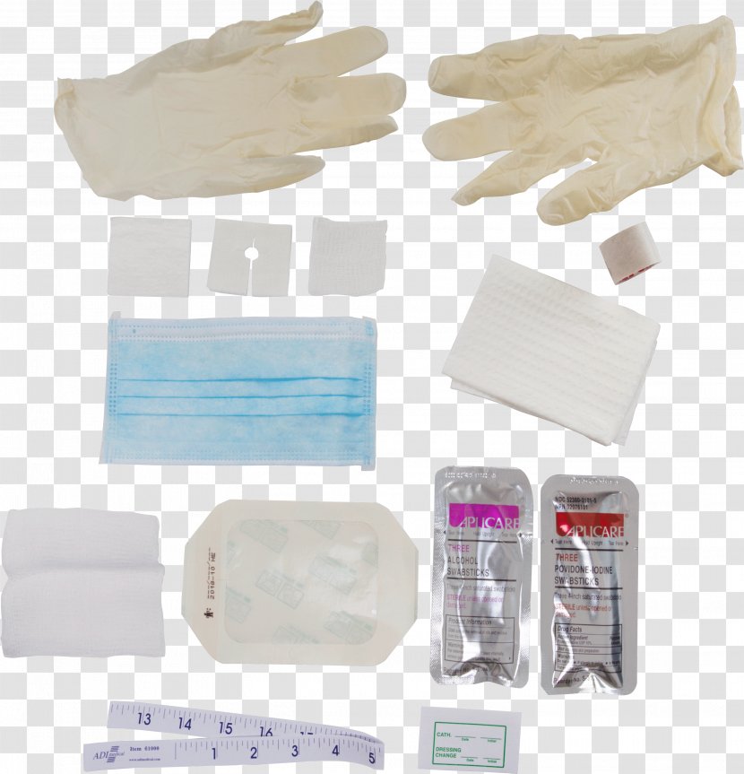 Dressing Tegaderm Central Venous Catheter Gauze Port - Saline - Sterile Eo Transparent PNG