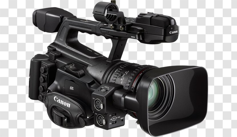 Canon XF300 XF305 Camcorder High-definition Television - Cameras Optics - Gy Transparent PNG