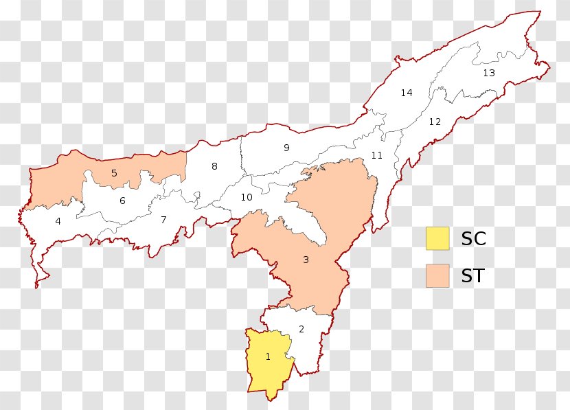 Assam Himachal Pradesh Electoral District Lok Sabha Vidhan - World Transparent PNG