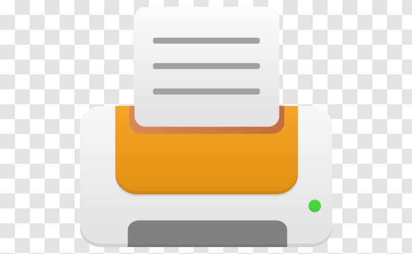 Printer Icon Design - Rectangle Transparent PNG