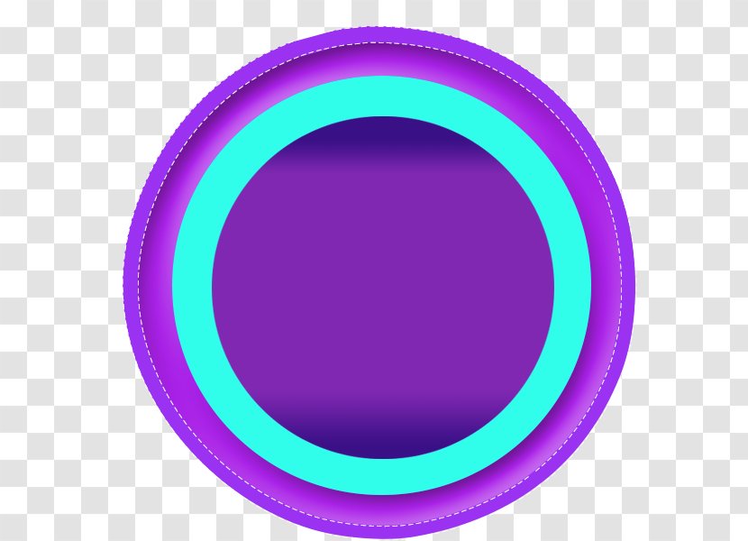 Circle Disk Drawing - Violet - Colored Circles Transparent PNG