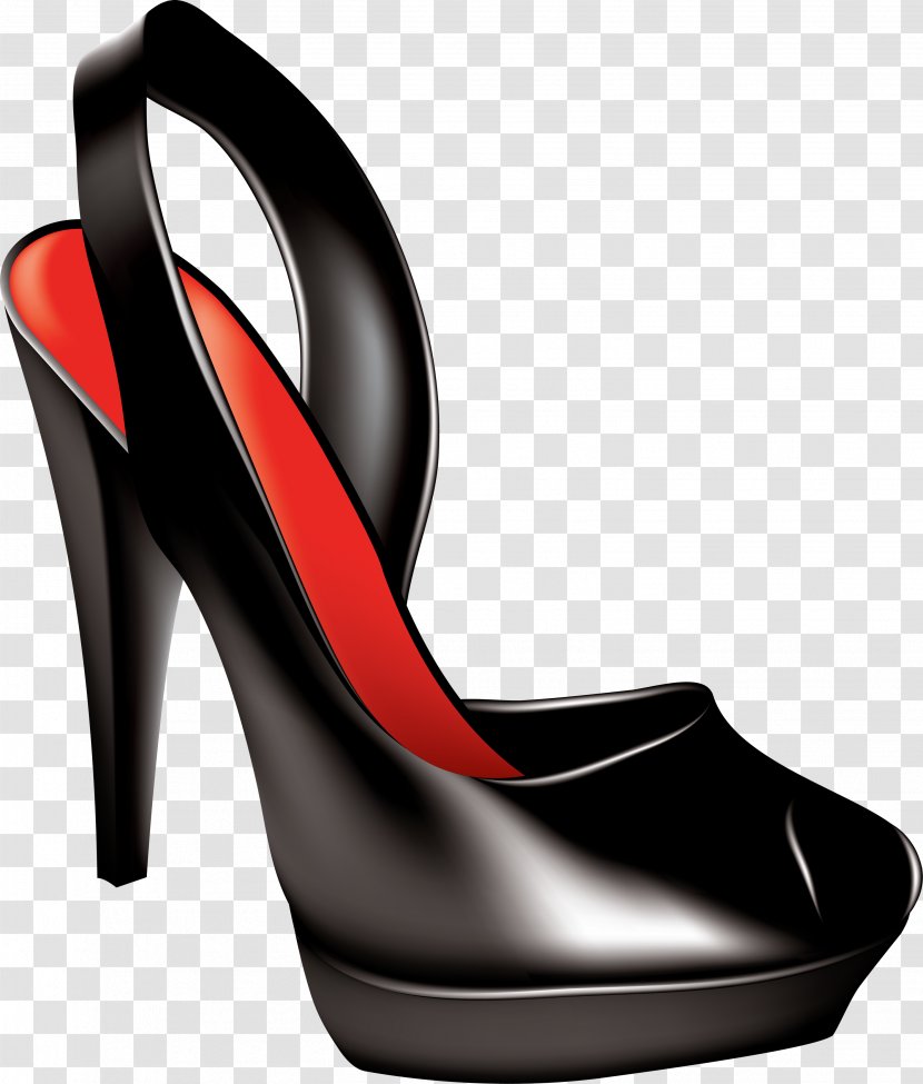 Shoe Footwear Sneakers Boot - Black - Women Shoes Image Transparent PNG