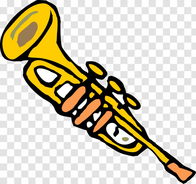 Trumpet Free Content Thumbnail Clip Art - Heart - Ola Cliparts Transparent PNG