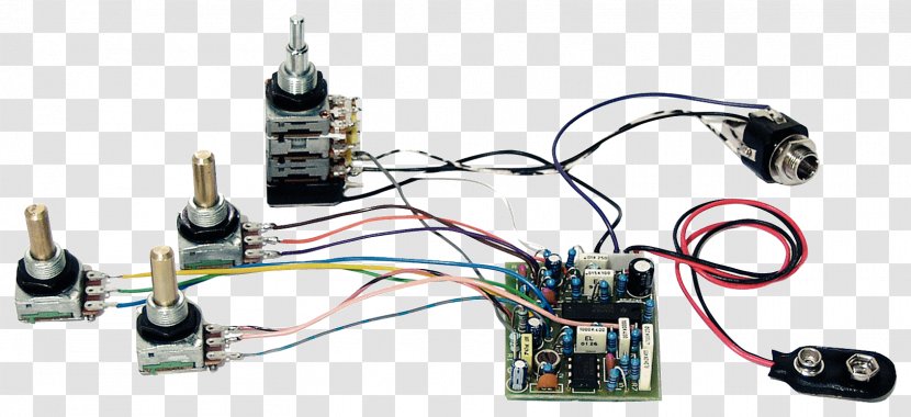 Electronics Electronic Circuit Pickup Component Potentiometer - Warwick Bass Bridge Transparent PNG