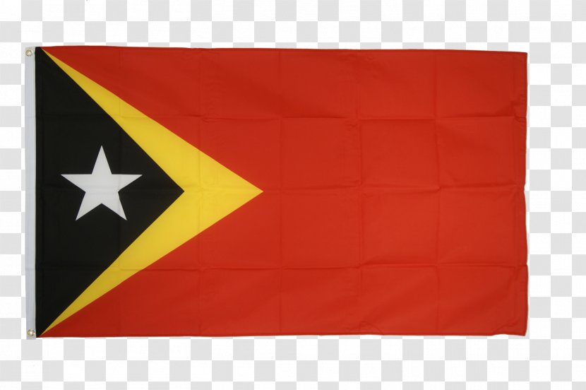 Flag Of East Timor Fahne National Transparent PNG