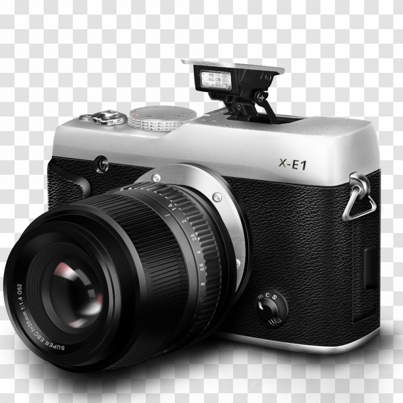 Digital Camera SLR Photography Icon - Cameras Optics Transparent PNG