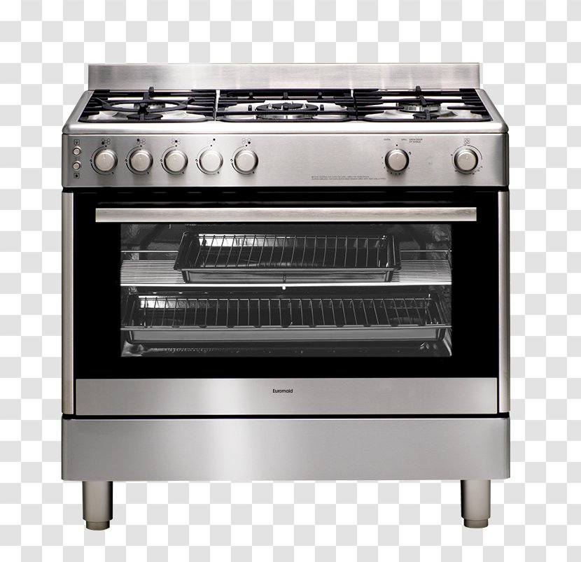 Gas Stove Cooking Ranges Oven Home Appliance Natural - Toaster Transparent PNG