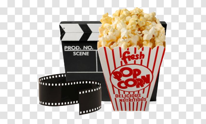 Popcorn Heart & Hands Of Care Cinema Film - Brand Transparent PNG