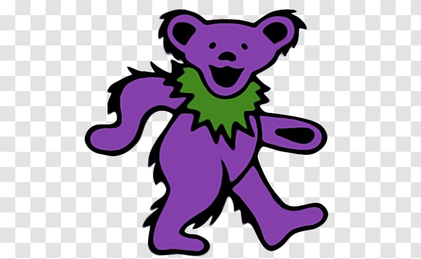 History Of The Grateful Dead, Volume One (Bear's Choice) Steal Your Face Dance - Silhouette - Bear Transparent PNG