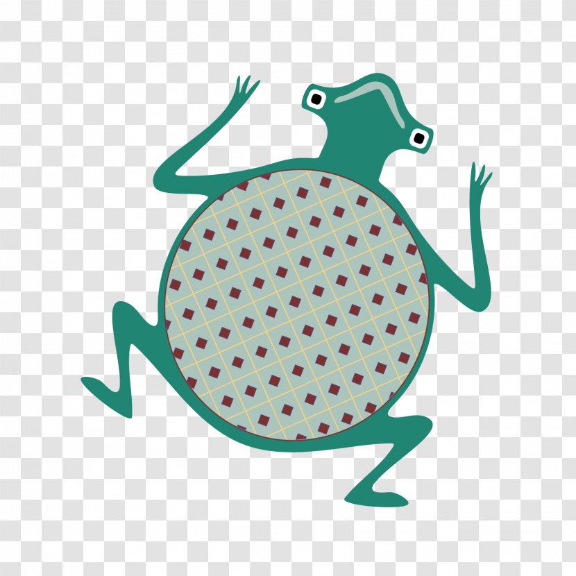 Frog Vector Graphics Design Image - Area - Cute Tortoise Transparent PNG