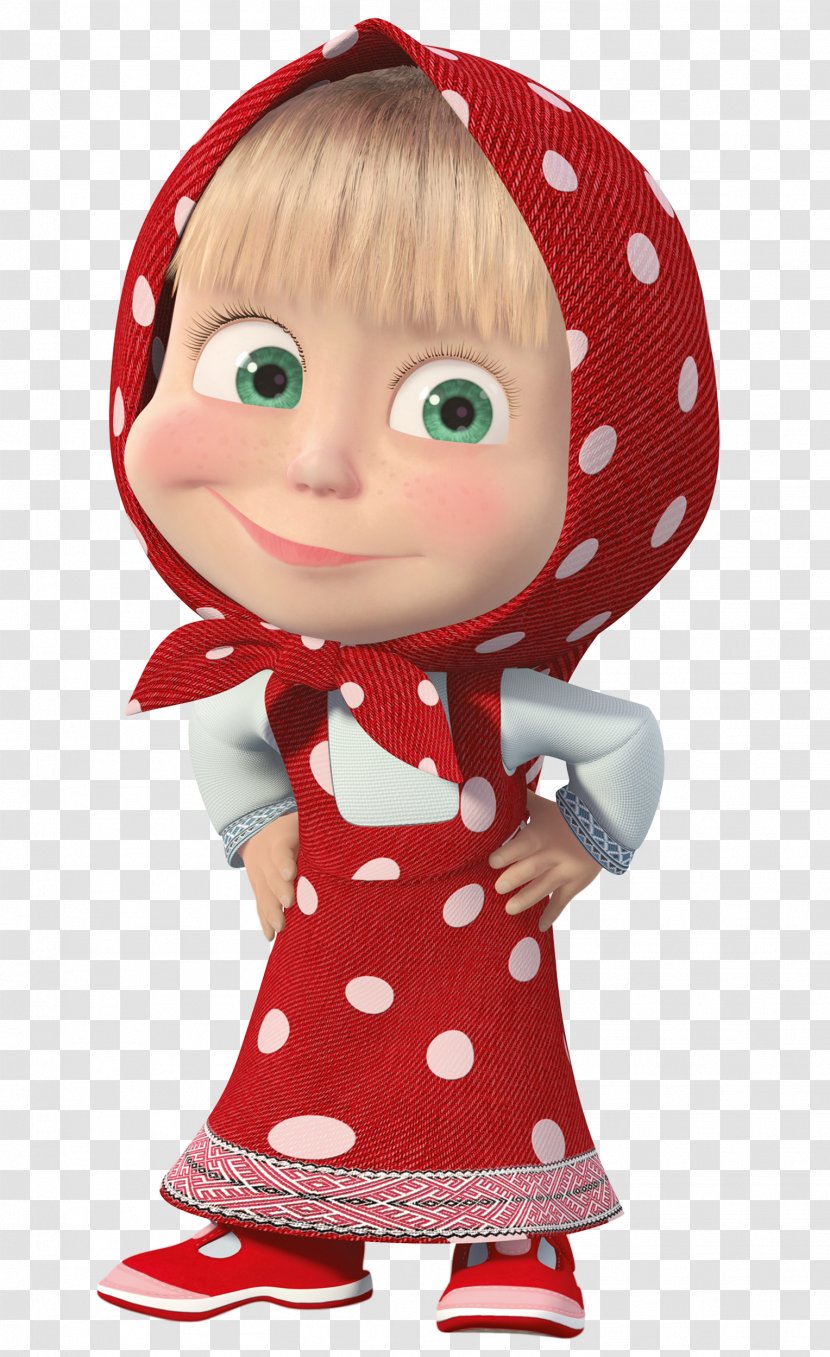 Masha And The Bear Cartoon Clip Art - Smile Transparent PNG