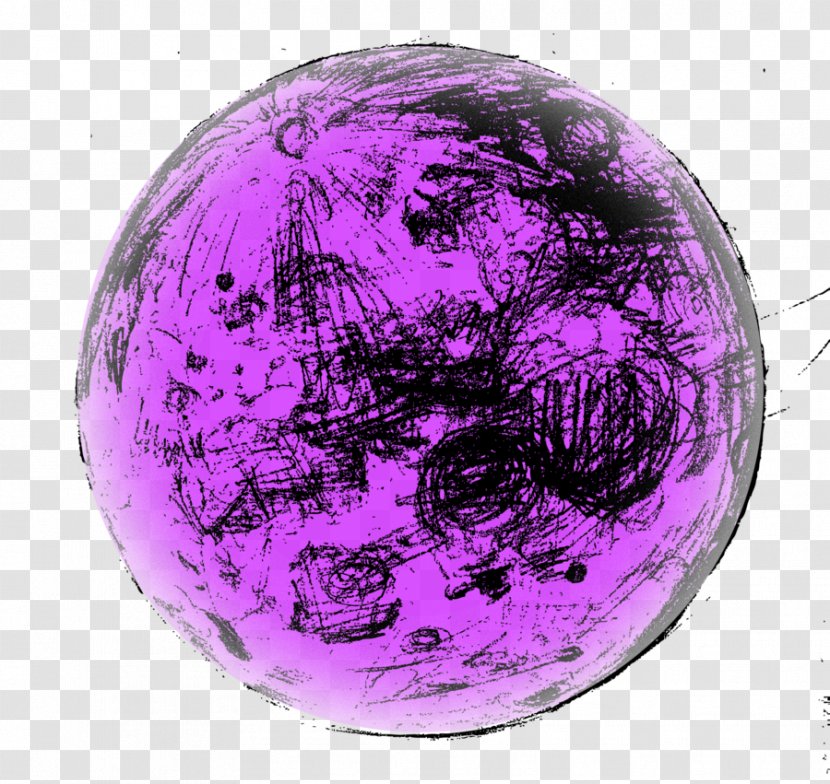 Purple Violet Lilac Sphere - Planescape Torment Transparent PNG
