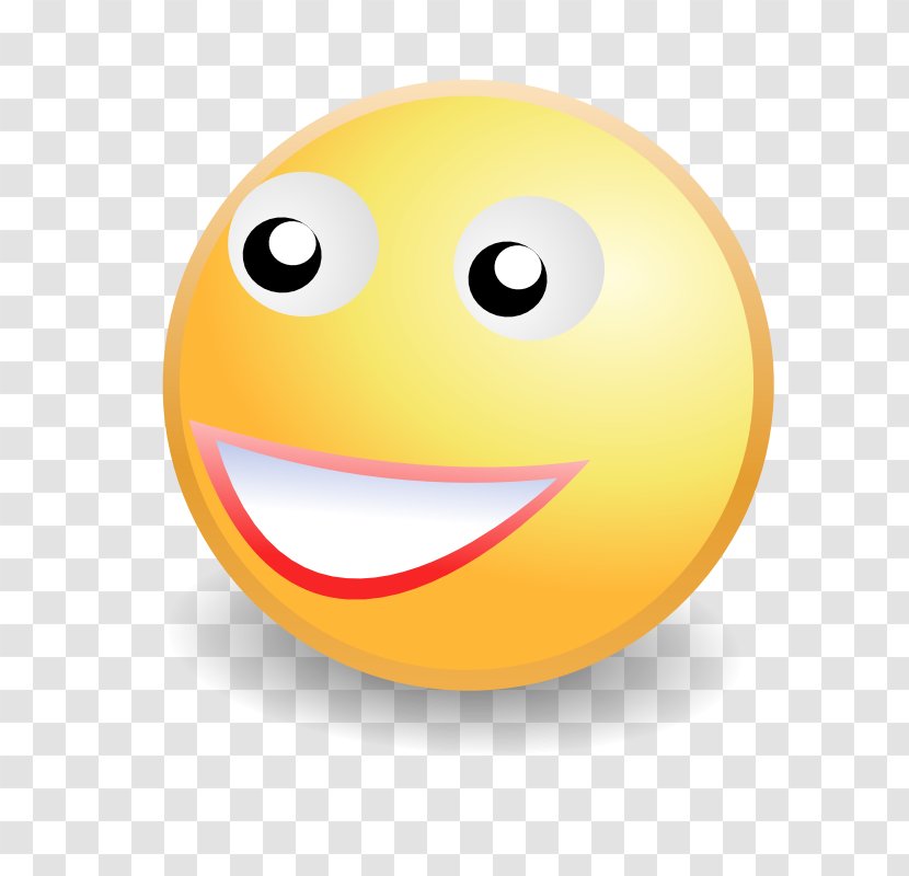 Smiley Emoticon Clip Art - Free Content - Big Smile Face Transparent PNG