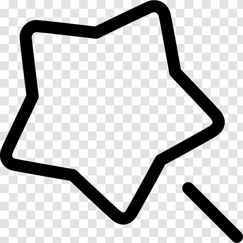 Line Angle Clip Art - Black And White Transparent PNG