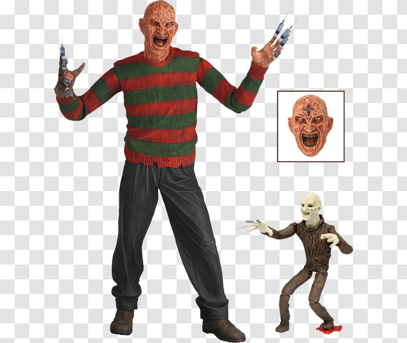 Freddy Krueger National Entertainment Collectibles Association A Nightmare On Elm Street Action & Toy Figures New Line Cinema - 3 Dream Warriors - Figure Transparent PNG