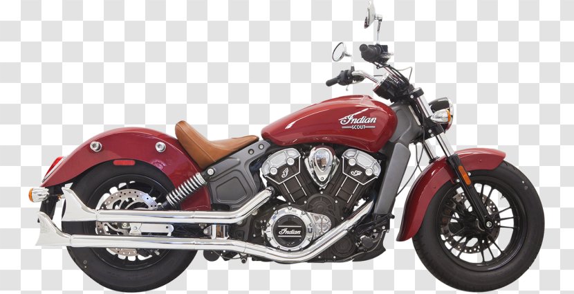 Exhaust System Muffler Indian Scout Motorcycle - Automotive Transparent PNG
