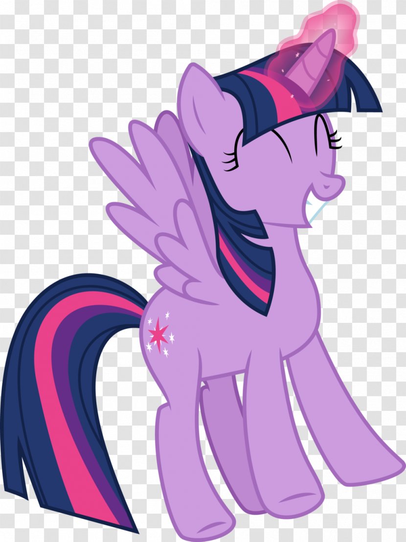 Horse Twilight Sparkle Purple Magenta - Violet Transparent PNG