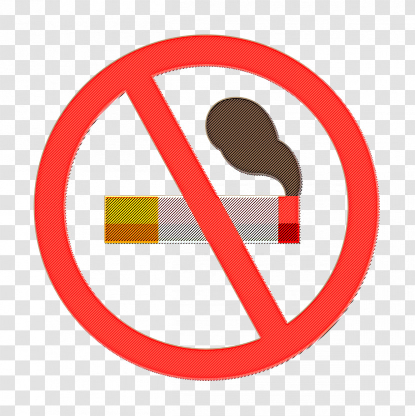 Smoke Icon No Smoking Icon Signals & Prohibitions Icon Transparent PNG