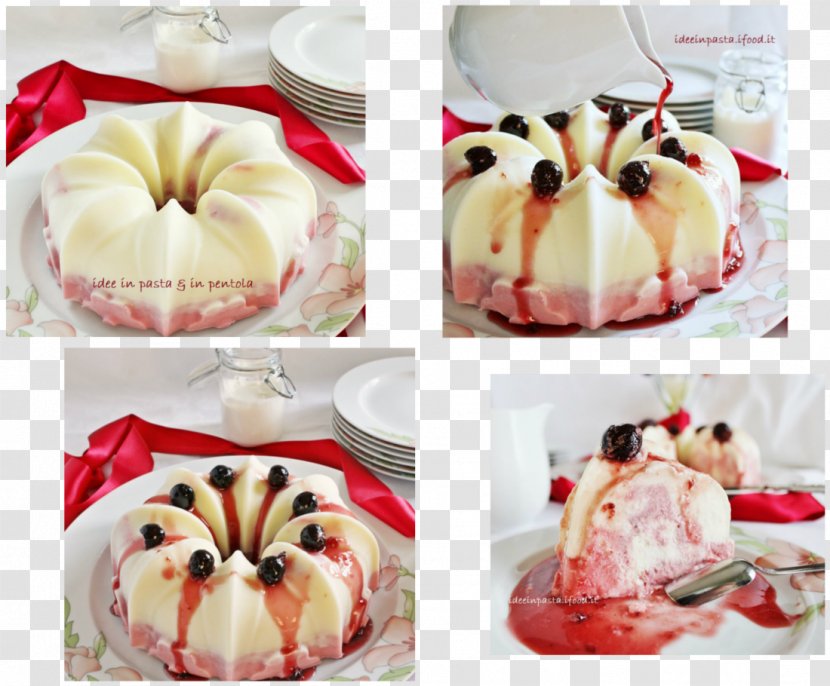 Panna Cotta Cream Pavlova Frozen Dessert Torte - Fruit - Cooking Transparent PNG