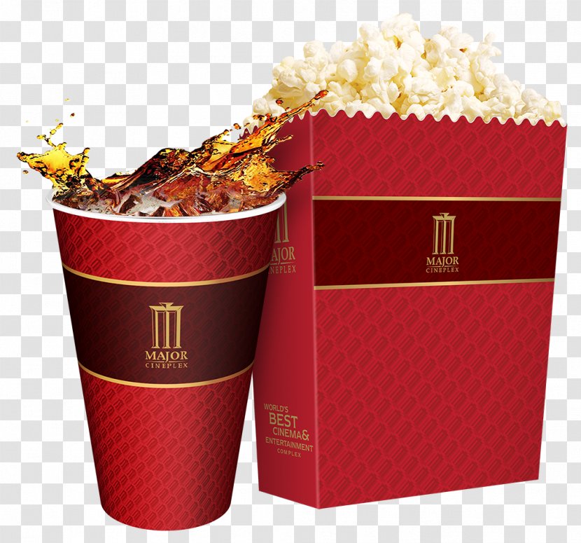 Popcorn Major Cineplex Cinema Entertain Golden Village Stock Exchange Of Thailand - Film Transparent PNG