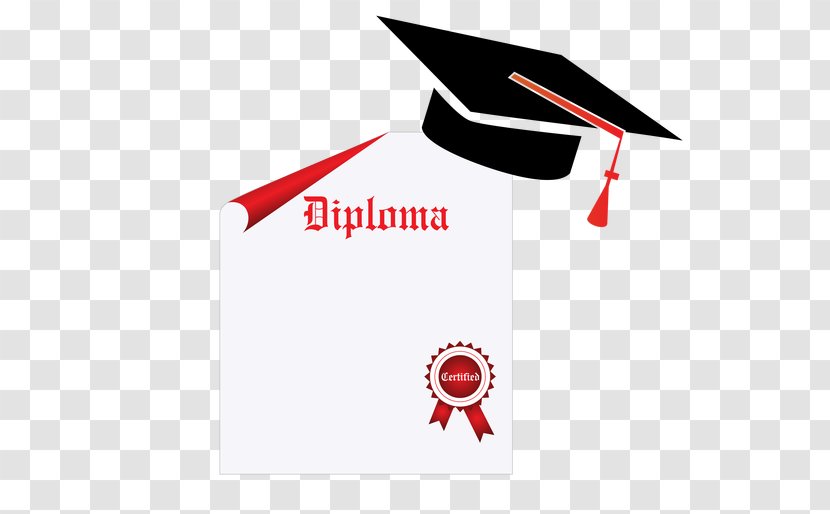 Masters Degree Graduation Ceremony Illustration - Logo - Dr. Cap Papers Transparent PNG